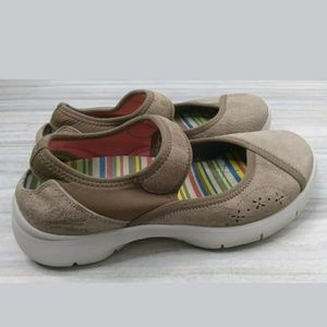 Dansko Emmy Mary Jane Shoes Suede Leather 